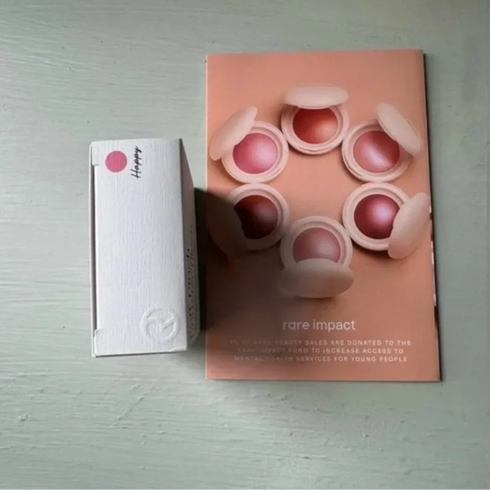 NWT Rare Beauty Soft Pinch Luminous Powder Blush Happy